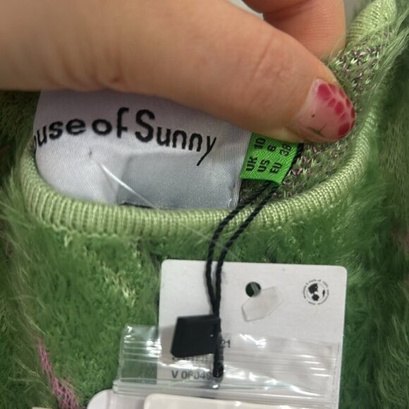 NWT House Of Sunny Hot Springs Hockney dress size 6 - Picture 13 of 13